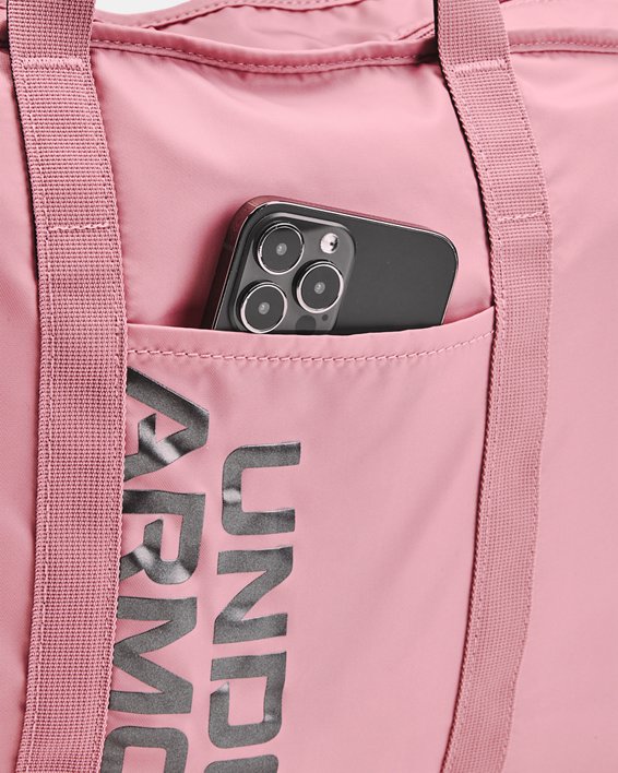 Bolsa UA Favorite Metallic para Mujer, Pink, pdpMainDesktop image number 2